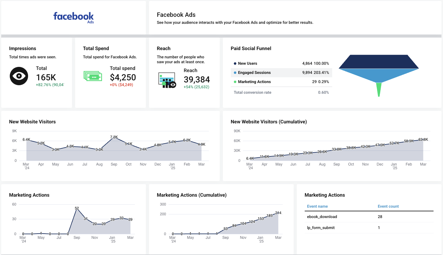 paid social report
